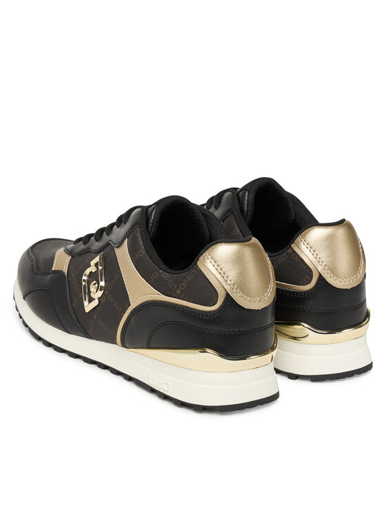 Liu Jo Liu Jo Sneakersy Maxi Wonder Low 02 BF5015 PX689 Czarny
