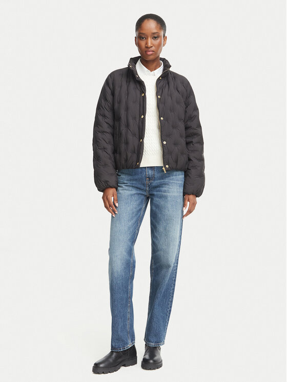 Tommy Hilfiger Tommy Hilfiger Μπουφάν πουπουλένιο WW0WW49855 Μαύρο Regular Fit