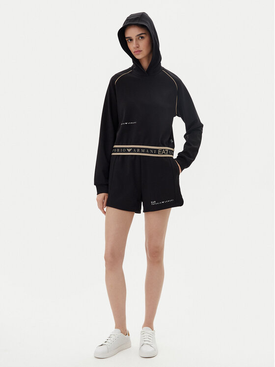 EA7 Emporio Armani EA7 Emporio Armani Світшот 7W000277 AF12501 UC001 Чорний Regular Fit