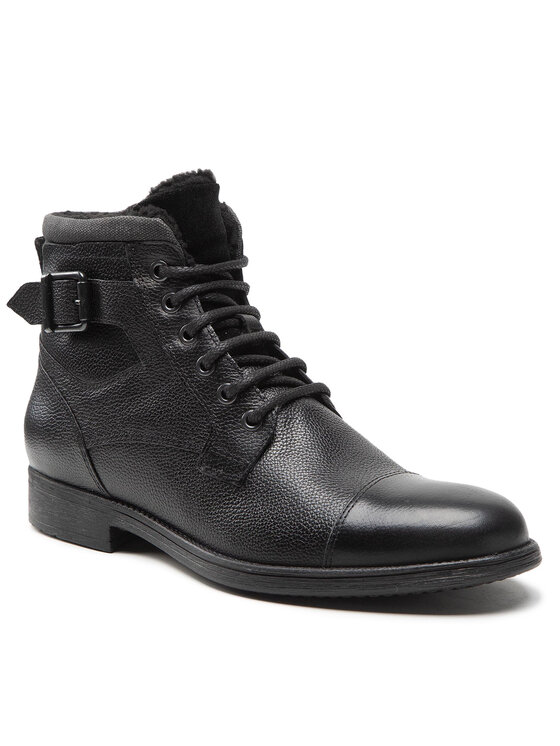 Geox Ботуши U Jaylon A U26Y7A 0003C C9999 Черен