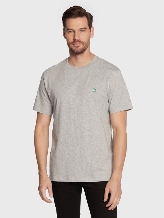 United Colors Of Benetton Tricou 3MI5J1AF7 Gri Regular Fit