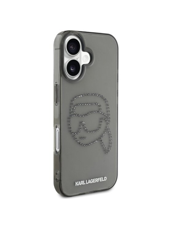 KARL LAGERFELD KARL LAGERFELD Etui na telefon iPhone 16 Czarny
