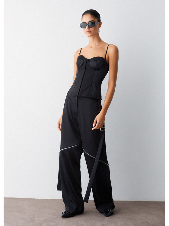 Liu Jo Liu Jo Top PA6051T406622222 Nero Regular Fit