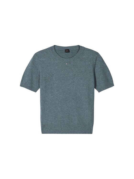 Oltre Oltre Sweter M266J005524N013 Szary Regular Fit