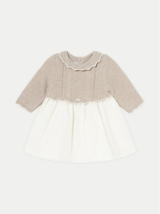 Mayoral Mayoral Kleid für den Alltag 2883 Beige Regular Fit