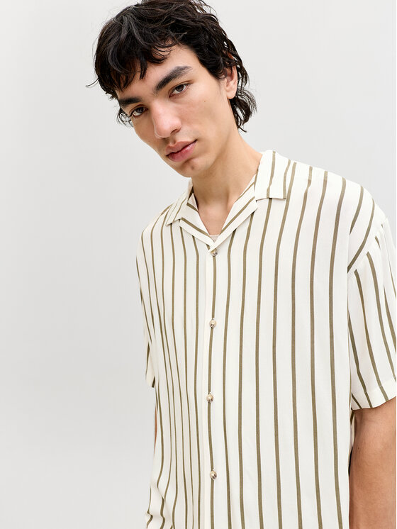 Jack & Jones Jack & Jones Koszula Jeff 12288853 Beżowy Relaxed Fit
