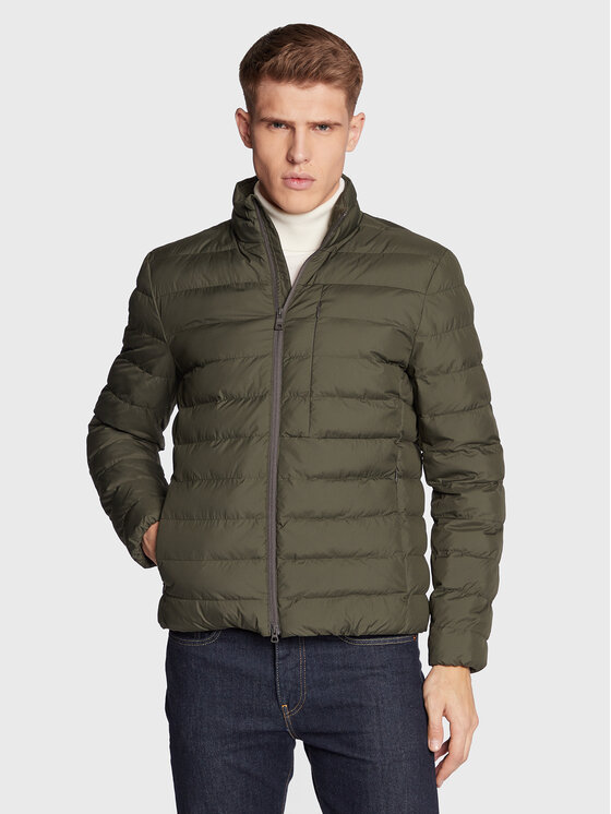 Geox Geox Μπουφάν μεταβατικό Dennie M2628E T2937 F3353 Πράσινο Regular Fit