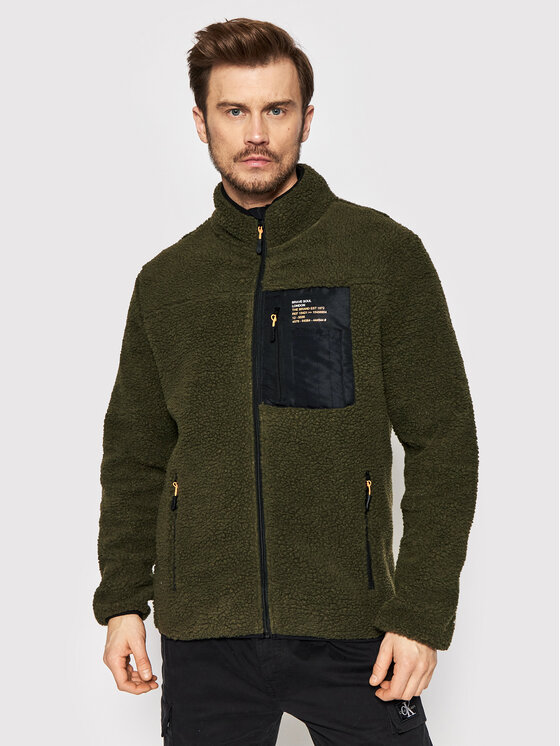 Felpa di pile MSS-580LITHIUM Verde Regular Fit