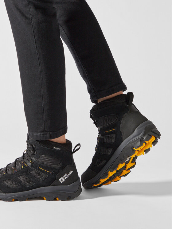 Jack Wolfskin Chaussures de trekking Vojo 3 Texapore Mid M 4042462 Noir