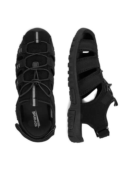 Sprandi Sprandi Sandali CEOWB-LEA-LH-091M Nero