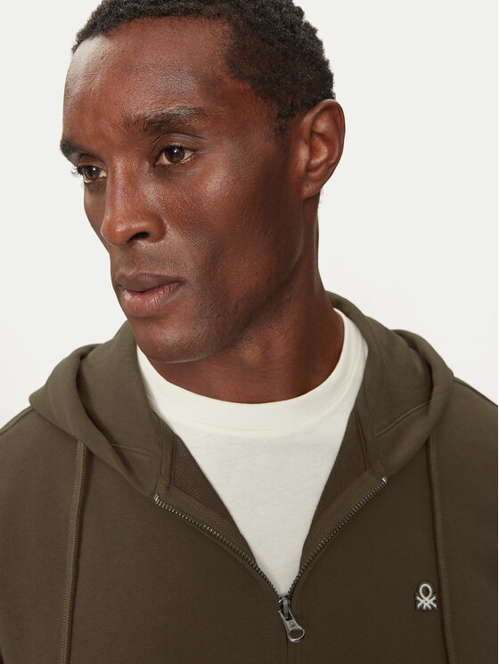United Colors Of Benetton Sweatshirt 342ZU500P Marron Regular Fit Modivo