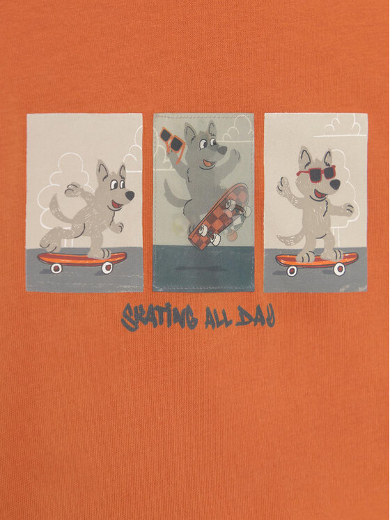 Mayoral Mayoral Palaidinė 2063 Oranžinė Regular Fit