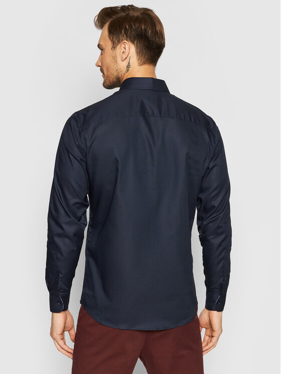 Selected Homme Selected Homme Camicia New Mark 16058640 Blu scuro Slim Fit