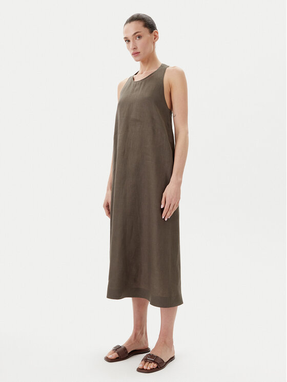 Max Mara Max Mara Sukienka letnia Douglas 2516221018 Zielony Relaxed Fit