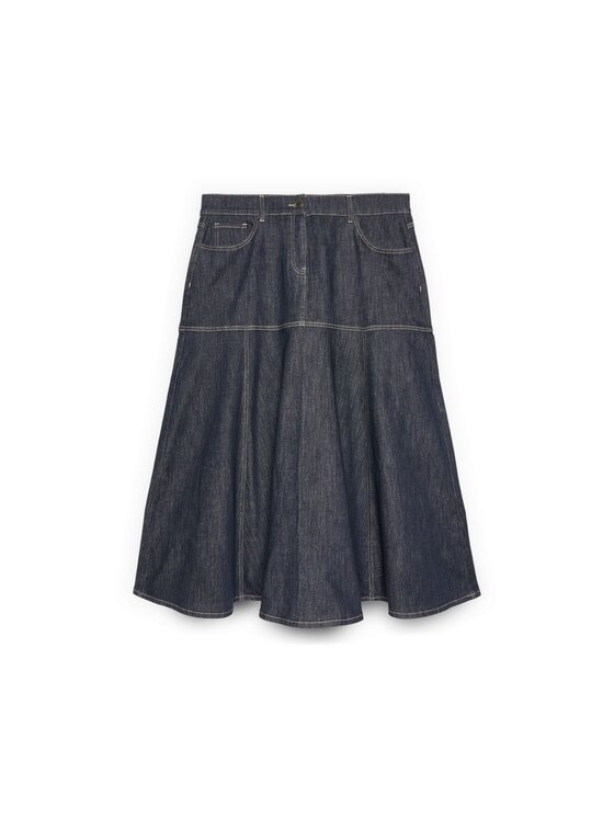 Fiorella Rubino Fiorella Rubino Gonna maxi 1440T000363N024 Blu A-Line Fit