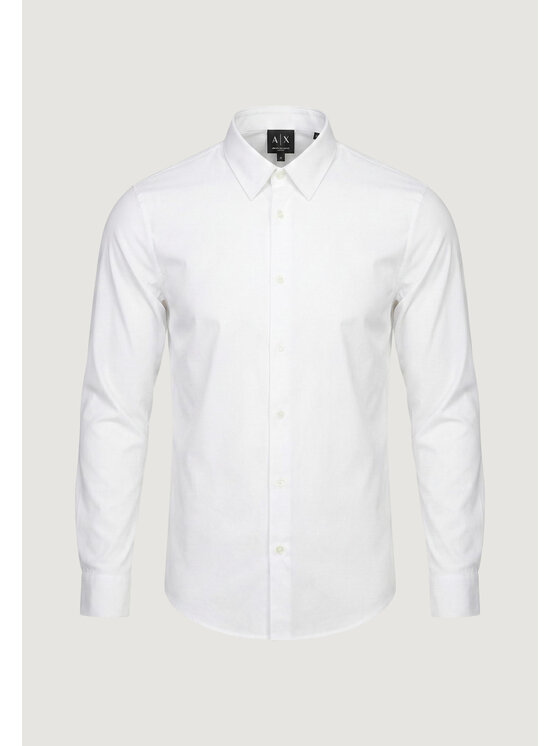 Armani Exchange Armani Exchange Camicia XM001566 AF19193 Bianco Casual Fit