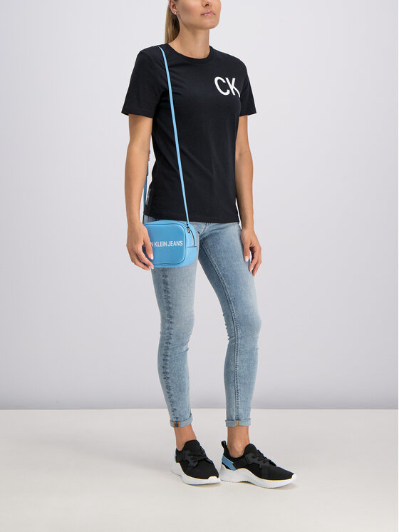 Calvin Klein Jeans Calvin Klein Jeans T-Shirt J20J211806 Schwarz Regular Fit