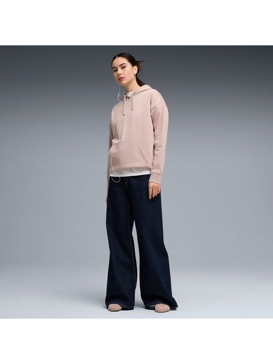 Puma Puma Bluza 692917 Różowy Regular Fit