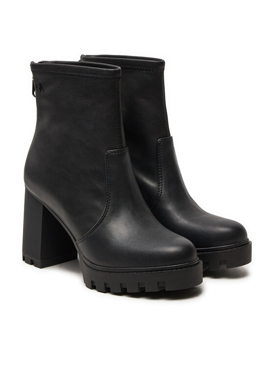 Calvin Klein Calvin Klein Ботильйони YW0YW01546 Чорний