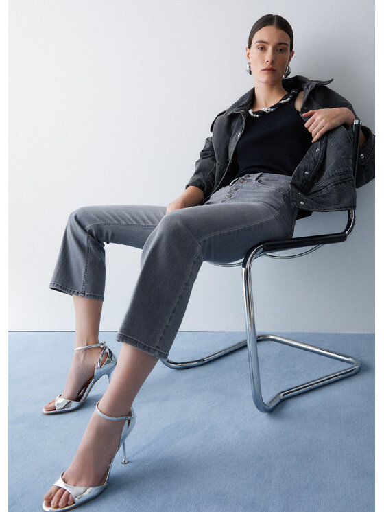 Liu Jo Liu Jo Jeans UA6040D030587484 Grigio Regular Fit