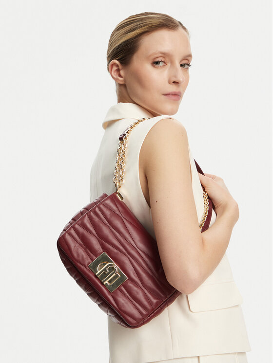 Furla Furla Ročna torba WB01671 BX3221 26700 Bordo rdeča