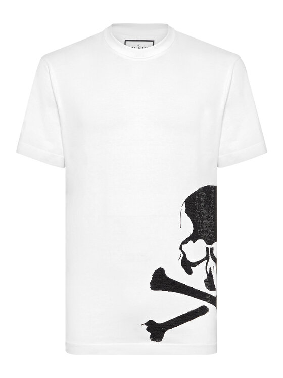 PHILIPP PLEIN PHILIPP PLEIN T-Shirt 14927 Biały Regular Fit