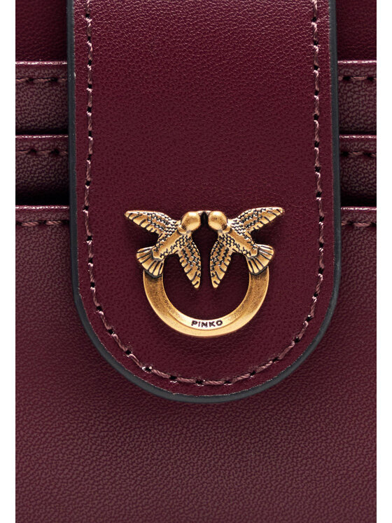 PINKO PINKO Πορτοφόλι MULTI PURPOSE WALLET Μπορντό