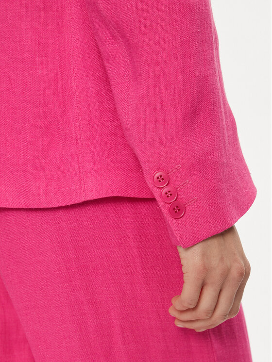 Weekend Max Mara Weekend Max Mara Marynarka Nalut 2415041032 Różowy Regular Fit