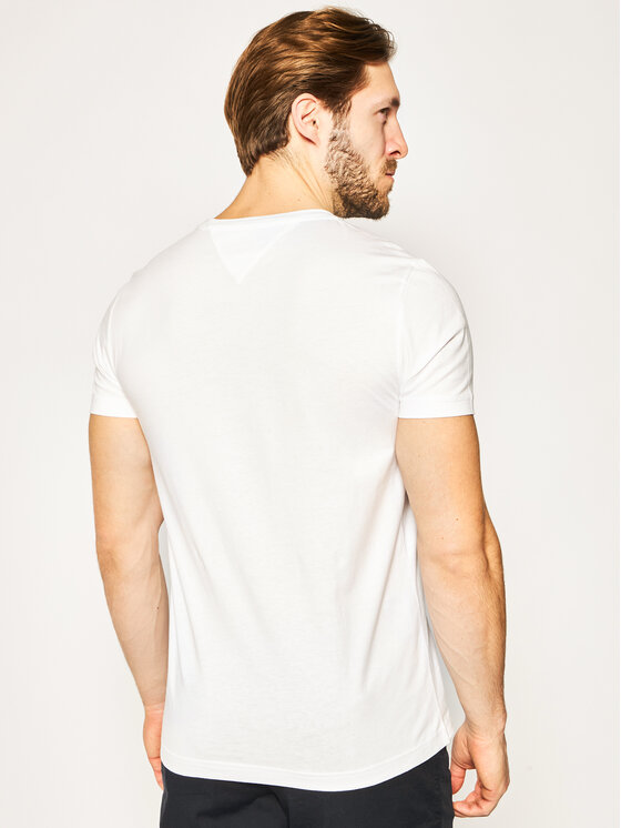 Tommy Hilfiger Tommy Hilfiger Marškinėliai Yacht Club Tee MW0MW13347 Balta Regular Fit