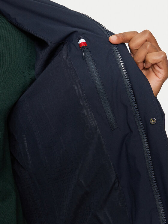 Hechter Paris Hechter Paris Vatovaná bunda 45017 142205 Tmavomodrá Regular Fit