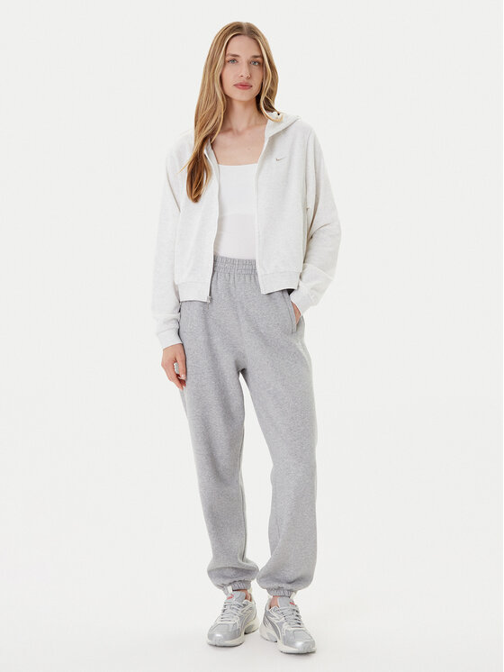 Nike Nike Mikina Chill Terry FN2415 Šedá Relaxed Fit