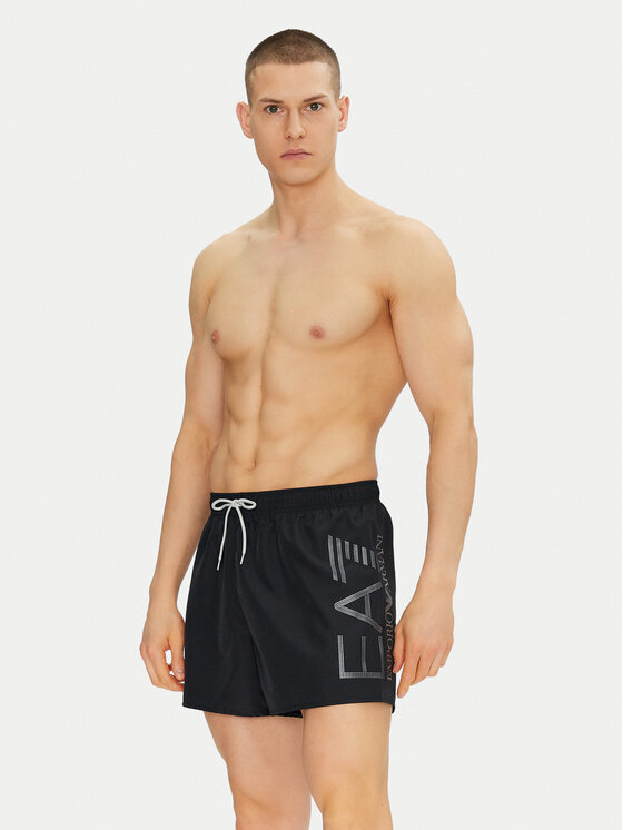 EA7 Emporio Armani EA7 Emporio Armani Плувни шорти 7M000550 AF14497 MC026 Черен Regular Fit