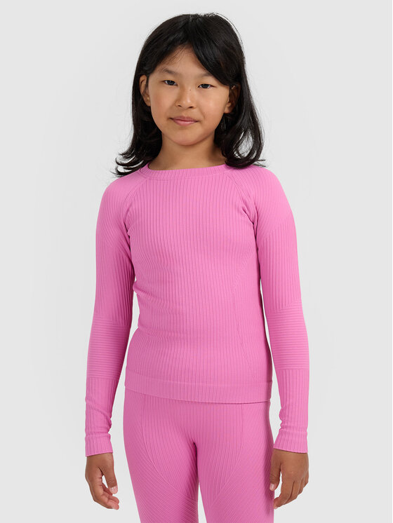 4F 4F Komplet bielizny termoaktywnej SKI UNDERWEAR Różowy