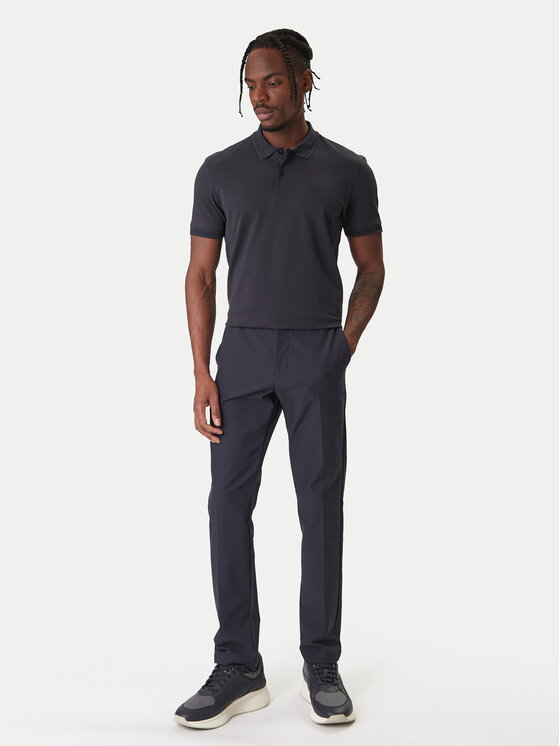 BOSS BOSS Tricou polo Pio 1 50554574 Bleumarin Regular Fit