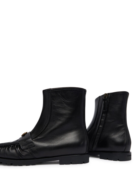 PINKO PINKO Botki Nora 03 SD0437P003 Czarny