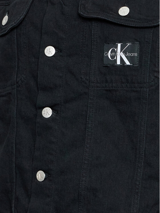 Calvin Klein Jeans Plus Calvin Klein Jeans Plus Jeans jakna J20J219352 Črna Regular Fit