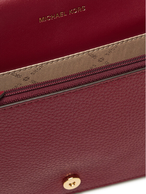 MICHAEL Michael Kors MICHAEL Michael Kors Torebka Jet Set Medium 32S4GJ6C6L Bordowy