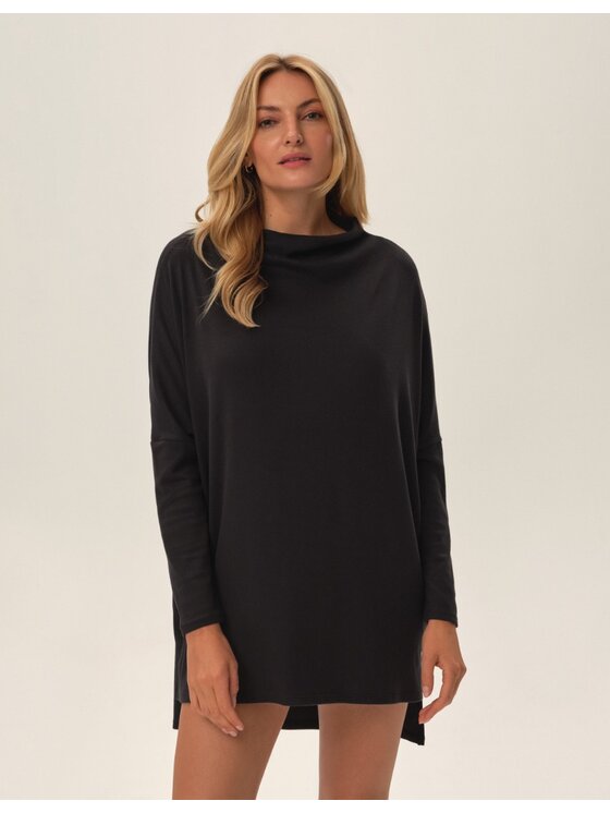 Esotiq Esotiq Bluza 42216 Szary Regular Fit
