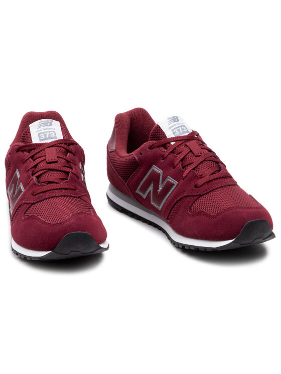 New balance clearance 373 rojo burgundy