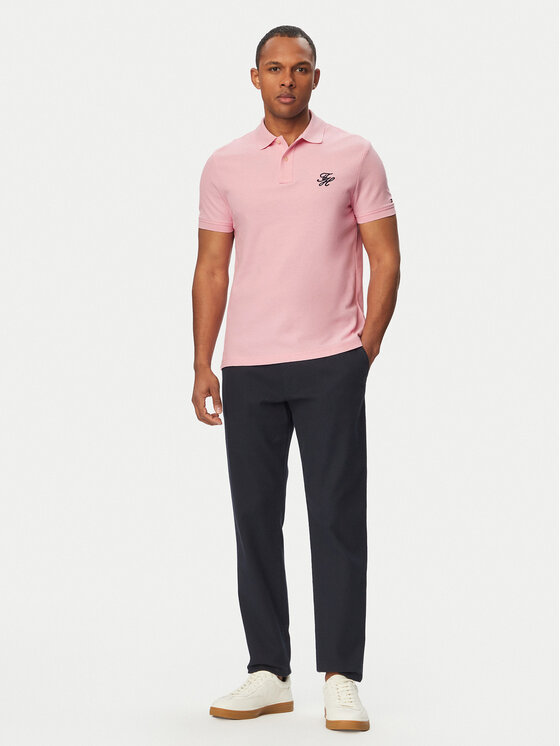 Tommy Hilfiger Tommy Hilfiger Polo MW0MW43046 Rosa Regular Fit
