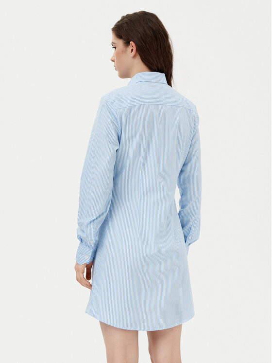 Tommy Jeans Tommy Jeans Сукня-сорочка DW0DW20334 Голубий Regular Fit