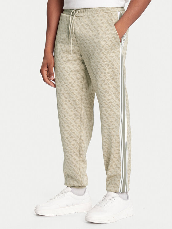 Guess Guess Pantaloni trening Z5BB19 K2042 Bej Regular Fit