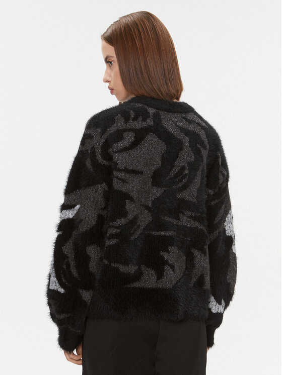 DKNY DKNY Pullover P3MSB00Z Schwarz Regular Fit