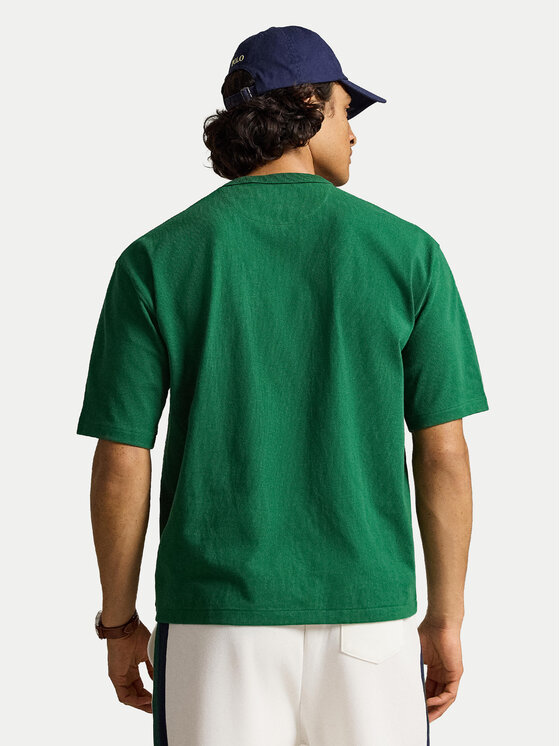 Polo Ralph Lauren Polo Ralph Lauren T-Shirt 710A12979005 Σκούρο πράσινο Relaxed Fit