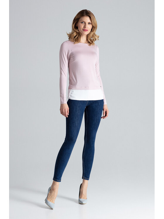 FIGL FIGL Halenka M374 Růžová Regular Fit