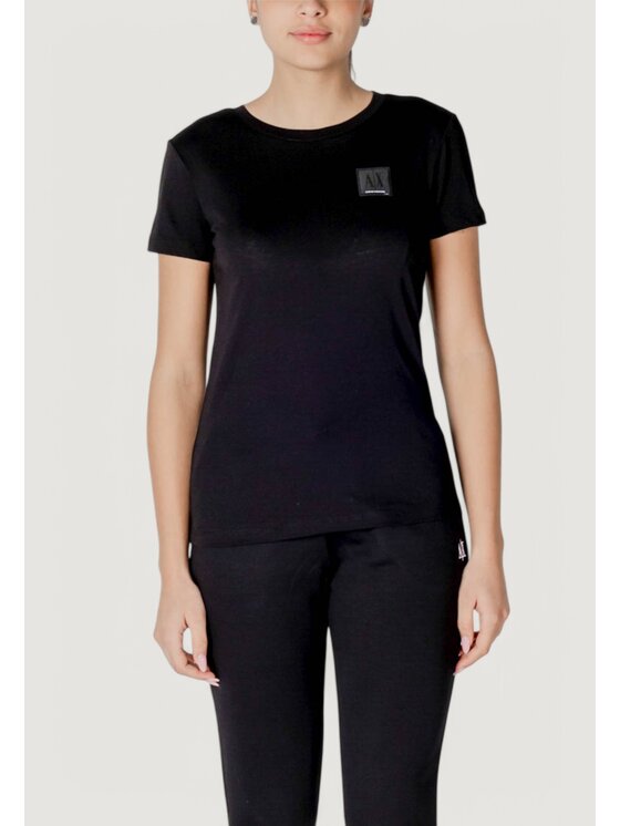 Armani Exchange Armani Exchange T-Shirt XW000831 AF10356 Czarny Shirt Fit