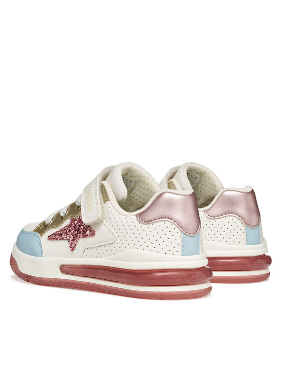 Geox Geox Sneakers J Sketlite Girl J65NWA 054AJ C1Z8W D Weiß