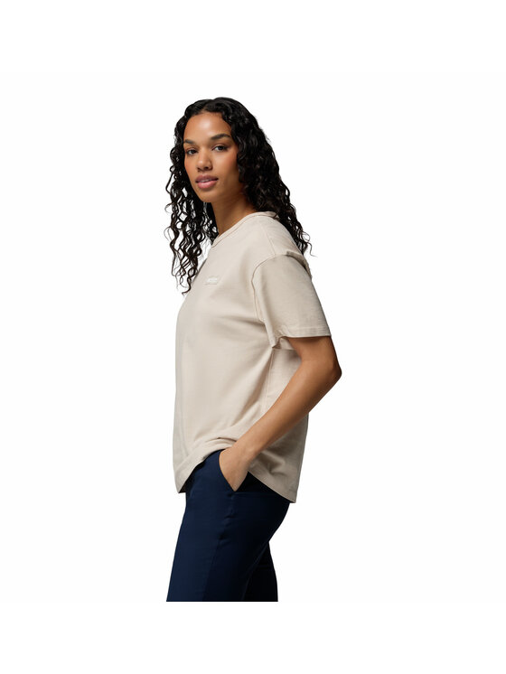 Columbia Columbia T-Shirt 215497 Beżowy Regular Fit