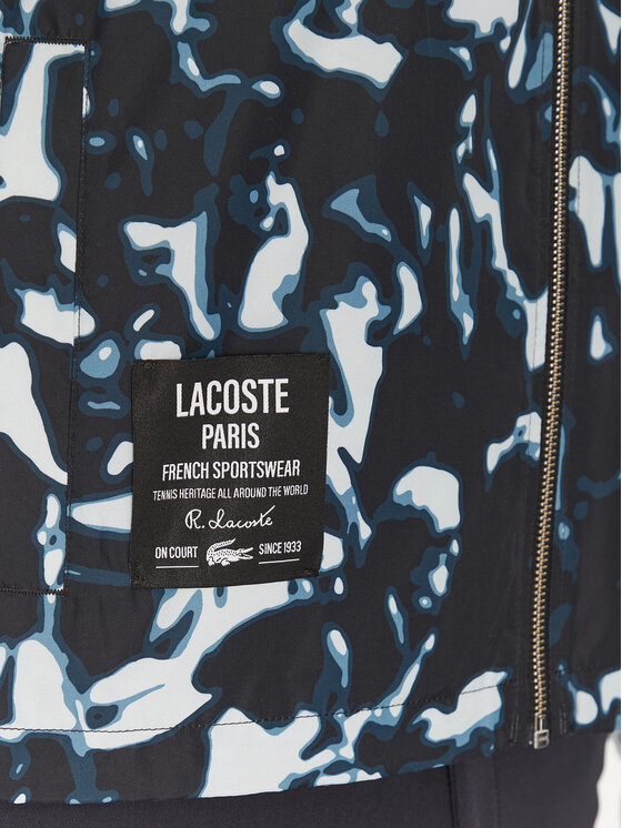 Lacoste Lacoste Μπουφάν μεταβατικό BH9664 Σκούρο μπλε Regular Fit