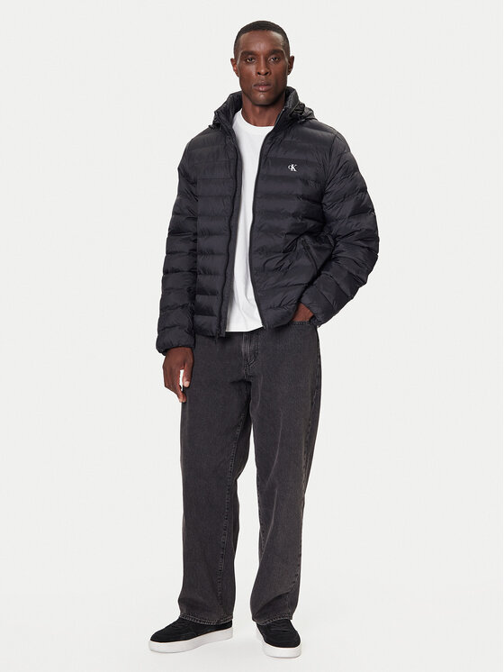 Calvin Klein Jeans Calvin Klein Jeans Žieminė striukė LV04RC511G Juoda Regular Fit
